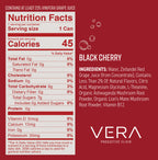 Vera Black Cherry Nutrition Facts and Ingredients