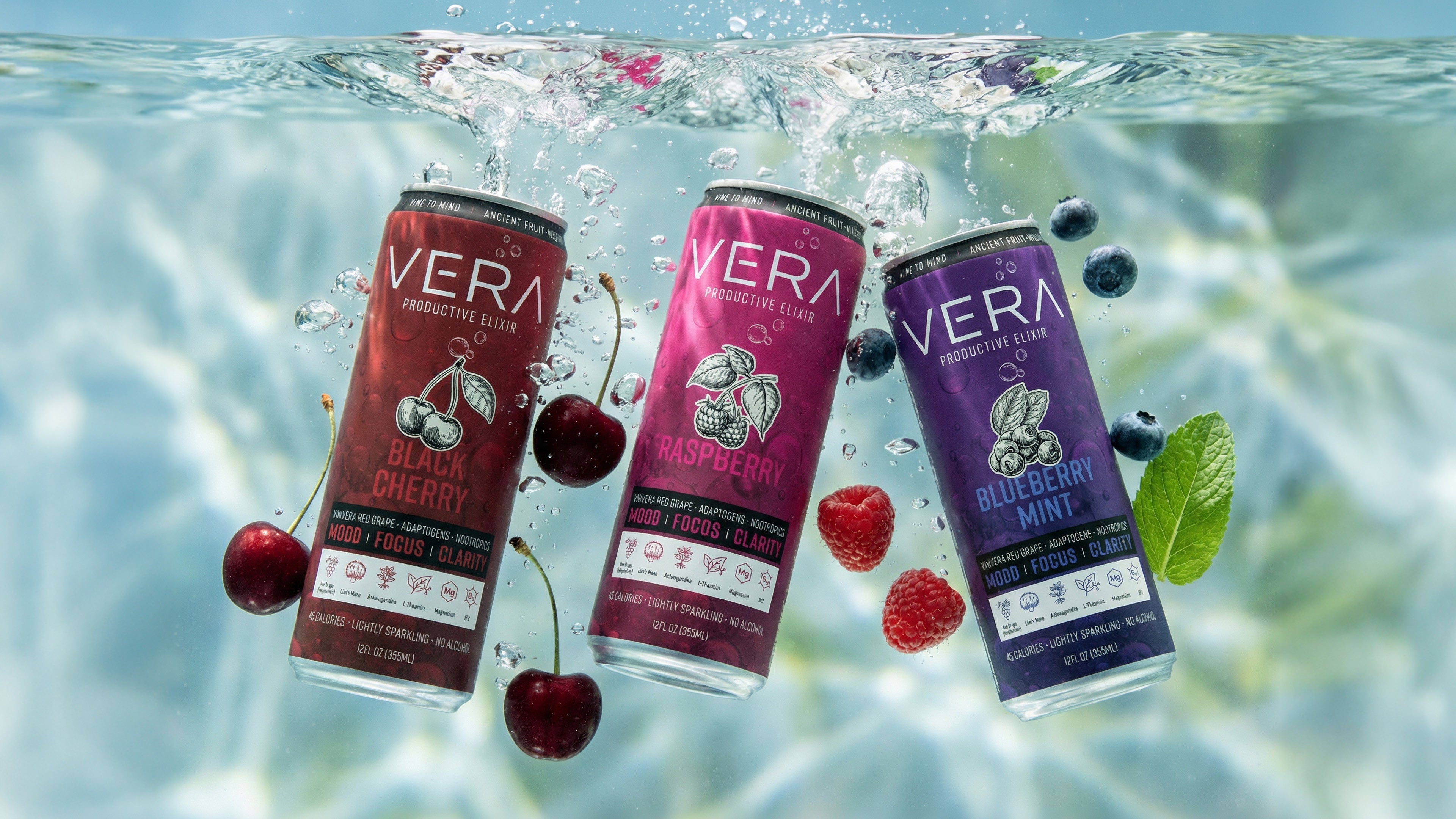 Vera functional drink offering refreshing taste with added wellness benefit